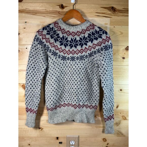 Northern Isles Other - Northern Isles Vintage Unisex Size Small Australian Ragg Wool Blend Crew Neck Sw